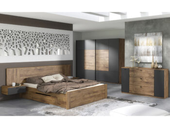 Predstavujeme vám nočný stolík Armeny 8XX3AT1P P, ktorý je ideálnym doplnkom do vašej spálne. Tento elegantný kus nábytku kombinuje moderný dizajn s praktickosťou, čím sa stáva neoddeliteľnou súčasťou vášho interiéru. Vyrobený z kvalitného aglomerovaného materiálu, konkrétne…