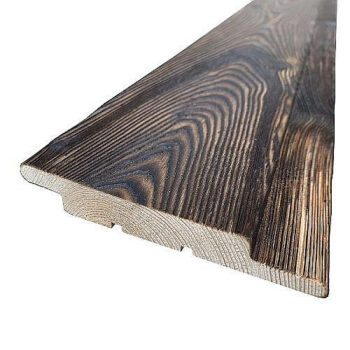 ASKO Fasádne palubovky profil Z OPAĽOVANÝ SMRK 20 × 120 × 3600 mm | natural