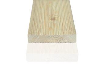 ASKO Terasové dosky SIBÍRSKY MODRÍN 27 × 143 × 2700 mm | obojstr. jemne rýh. | FSC®