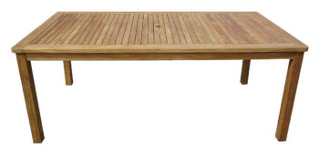 ASKO Záhradný stôl RIVIERA 190x100 cm (teak)