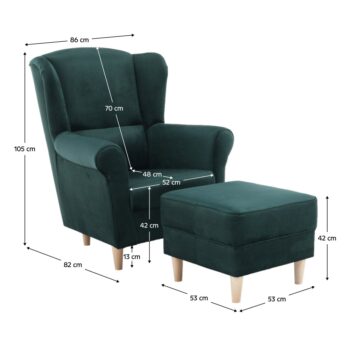 Je čas vypnúť a zregenerovať Vaše telo i myseľ s pohodlným kreslom ASTRID. Patrí medzi takzvaných ušiakov. Tieto kreslá sa vyznačujú širšou sedacou časťou, vyššími opierkami na ruky a spevneným masívnym operadlom, takže Vám krásne podopierajú celý chrbát i hlavu. Tú…