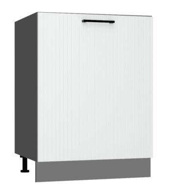 Kuchyňa ATENA je štýlový a atraktívny nábytok v retro štýle. Kuchyňa je kombináciou minimalizmu, modernosti a klasickej elegancie v jednej podobe.Korpus nábytku je vyrobený zo 16 mm hrubej LTD dosky. Predné dvierka sú z MDF dosky s hrúbkou 16 mm. Sú potiahnuté PVC fóliou. Dolná kuchynská skrinka je v bielej farbe v matnom prevedení.Rozmery (š,v,h): 60 x 82 x 52,4 cm.Súčasťou je sokel v šedej farbe a nožičky.Pracovná doska a úchyty nie sú v cene. Je potrebné ich doobjednať.Dodávame v demontovanom stave.