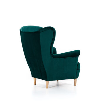 Luxusné celočalúnené kreslo (ušiak) AVEIRO 1F je vhodné pre vybavenie moderných interiérov. Tento elegantný kúsok s prvkami retro štýlu bude dokonalými doplnkom Vašej obývačky, haly alebo pracovne. Unikátny dizajn mu dodávajú elegantné lakťové opierky, štýlové prešívanie operadlovej časti a vysoké…