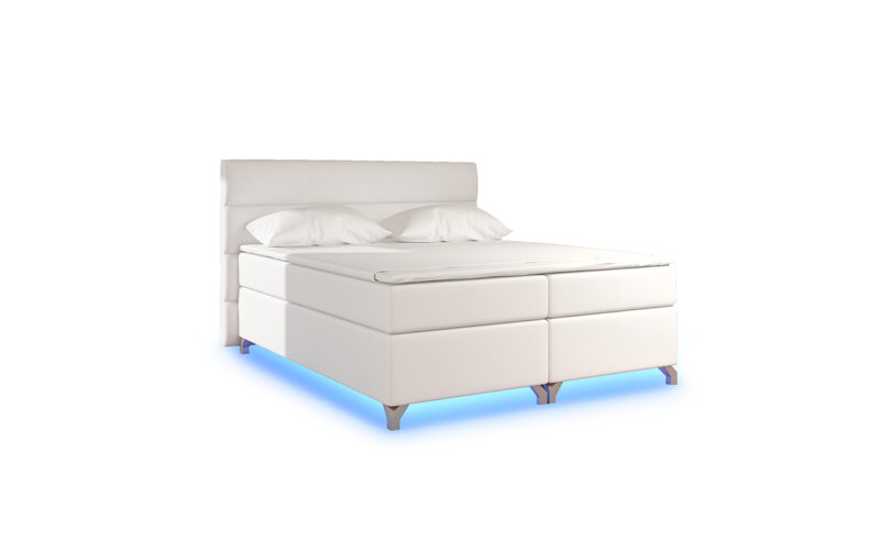 AVELLINO-180-MANZELSKA-POSTEL-BEZOVA-SOFT-33-NABBI-1 NABBI Avellino 180 čalúnená manželská posteľ s úložným priestorom béžová (Soft 33) – Obrázok 1