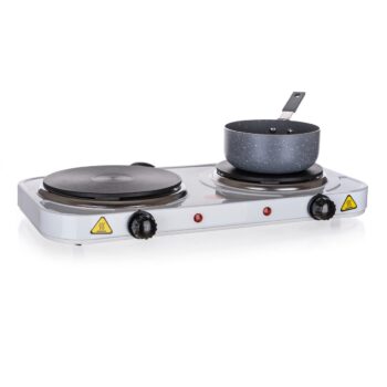 Activer AHP-DB03 elektrický varič dvojplatničkový , biela