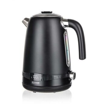 Activer Rýchlovarná kanvica s termostatom Rubis 1,7 l, čierna