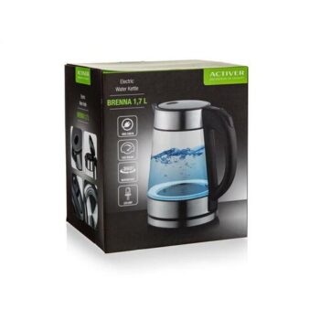 Activer Sklenená rýchlovarná kanvica Brenna 1,7 l