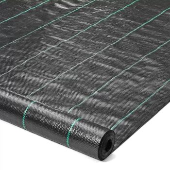 Agrotextília čierna 90g/m 1,1x100m + 100 kolíkov