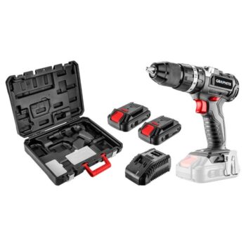Aku vŕtací skrutkovač s príklepom Energy 58G020-SET2 GRAPHITE