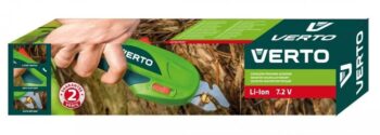 Aku záhradné nožnice 7.2V, Li-Ion/1.3Ah 52G300 VERTO