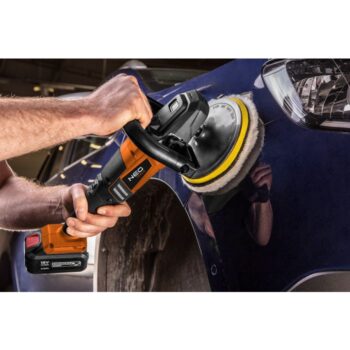 Akumulátorová bezkartáčová leštička Energy+ 18V, M14 150 mm, bez batérie 04-602 NEO