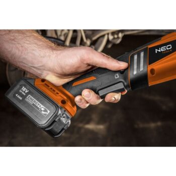 Akumulátorová bezkartáčová leštička Energy+ 18V, M14 150 mm, bez batérie 04-602 NEO