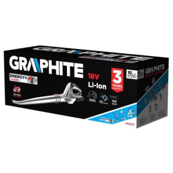 Akumulátorový fúkač lístia Energy 58G031 GRAPHITE