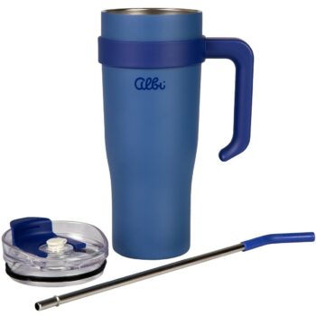 Albi Nehrdzavejúci termohrnček XXL 1200 ml, modrá