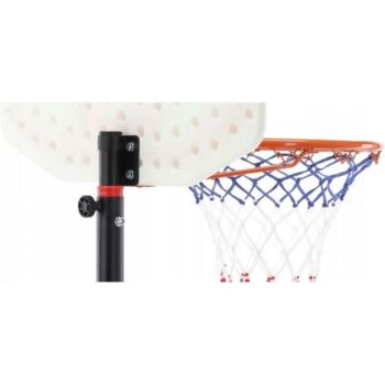 Aldotrade Basketbalový koš s nastavitelnýmstojanem 165 - 205 cm