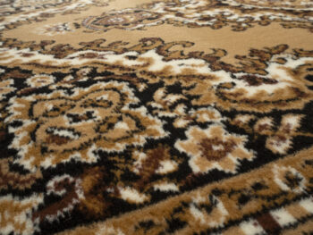Alfa Carpets, Kusový koberec TEHERAN T-102 beige, 80x150, béžová, chodba / predsieň
