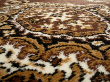 Alfa Carpets, Kusový koberec TEHERAN T-102 brown, 160x230, hnedá, chodba / predsieň