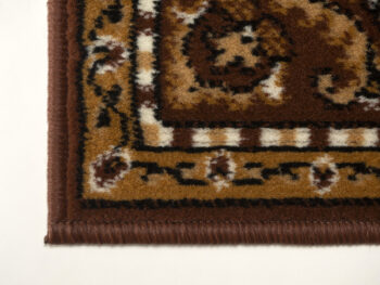 Alfa Carpets, Kusový koberec TEHERAN T-102 brown, 80x150, hnedá, chodba / predsieň