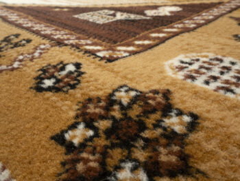 Alfa Carpets, Kusový koberec TEHERAN T-375 beige, 80x150, béžová, chodba / predsieň