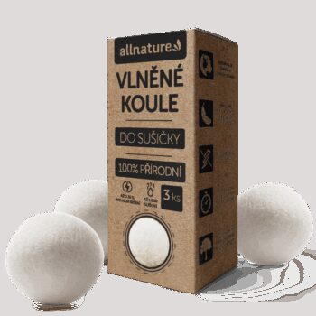 Allnature Vlnené gule do sušičky, 3 ks