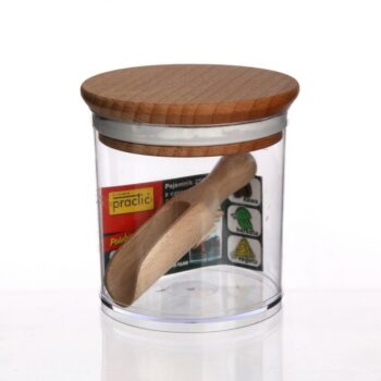 Altom Plastová dóza s viečkom a lyžičkou, 250 ml