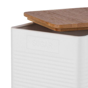 Altom Plechová dóza Sugar, biela