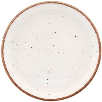 Altom Porcelánový dezertný tanier Reactive Ivory, 19,5 cm