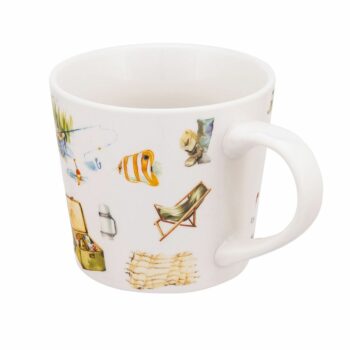 Altom Porcelánový hrnček Rybár, 400 ml
