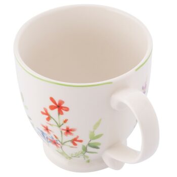 Altom Porcelánový jumbo šálka na nôžke Nature Awakening 450 ml