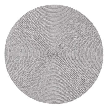 Altom Prestieranie Straw šedá, pr. 38 cm, sada 4 ks