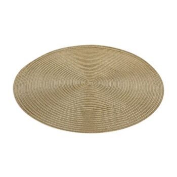 Altom Prestieranie Straw zlatá, pr. 38 cm, sada 4 ks