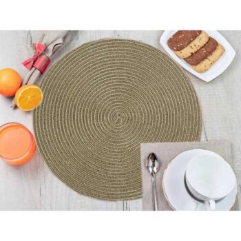 Altom Prestieranie Straw zlatá, pr. 38 cm, sada 4 ks