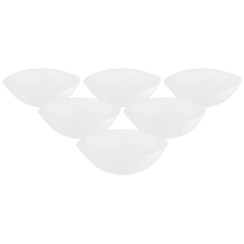 Altom Sada misiek z opálového skla White harmony 16 cm, 6 ks