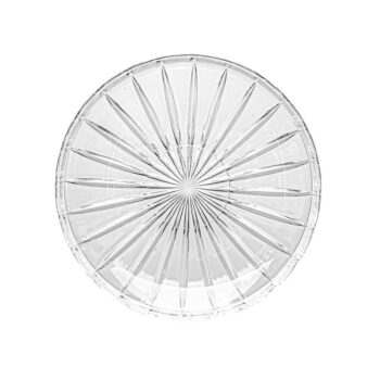 Altom Sada plytkých sklenených talířů Venus 25 cm, 6 ks