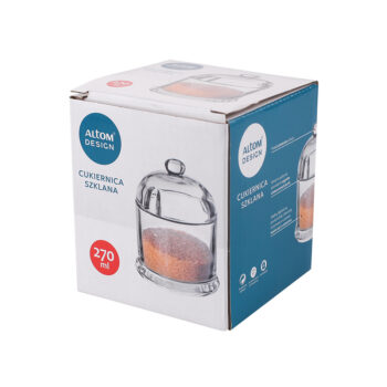 Altom Sklenená cukornička Klara, 270 ml