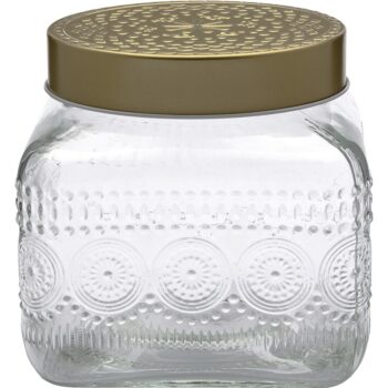 Altom Súprava sklenených dóz so zlatým vekom Daisy 1,3 l, 4 ks, 1,3 l