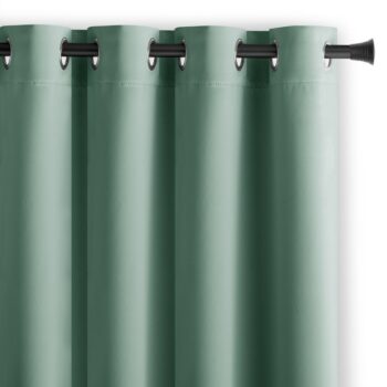 AmeliaHome Záves Blackout EYELETS mentolová, 140 x 245 cm