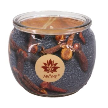 Arome Vonná sviečka v skle Cinamon Clove, 90 g