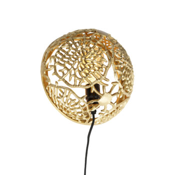 Art Deco nástenná lampa zlatá - Maro