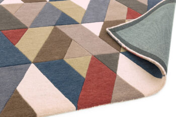 Asiatic London, AKCIA: 120x170 cm Ručne všívaný kusový koberec Funk Chevron multi, viacfarebná