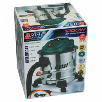Asist AE7AF120IN18 vysávač popola s funkciou samočistenia, 1200 W, 18 l