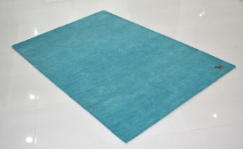 Asra, Ručne všívaný kusový koberec Asra wool tyrkys, 160x230, modrá, obývacia izba