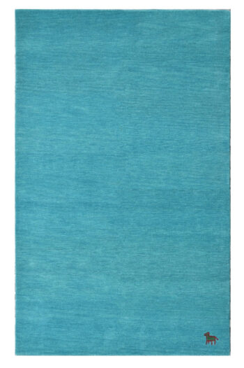 Asra, Ručne všívaný kusový koberec Asra wool tyrkys, 160x230, modrá, obývacia izba