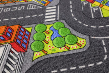 Associated Weavers, Detský kusový koberec cesty Big City, 140x200, viacfarebná, detská izba