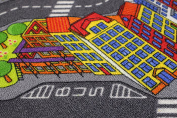 Associated Weavers, Detský kusový koberec cesty Big City, 140x200, viacfarebná, detská izba