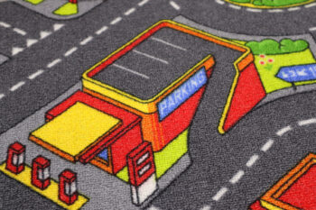 Associated Weavers, Detský kusový koberec cesty Big City, 140x200, viacfarebná, detská izba