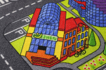 Associated Weavers, Detský kusový koberec cesty Big City, 140x200, viacfarebná, detská izba