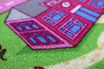 Associated Weavers, Detský kusový koberec cesty Sweet Town, 95x133, viacfarebná, detská izba