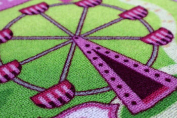 Associated Weavers, Detský kusový koberec cesty Sweet Town, 95x133, viacfarebná, detská izba