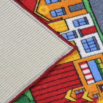 Associated Weavers, Hrací koberec pre deti cesty Little Village, 95x133, viacfarebná, detská izba
